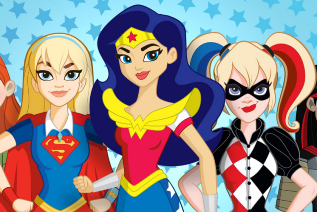 DC super hero girls amiche con supereroine