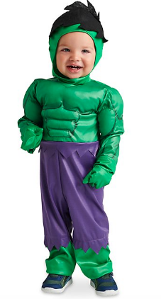 costume carnevale disney hulk