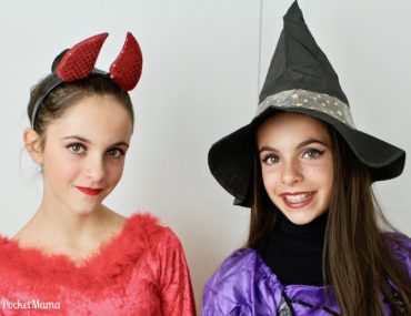 costumi di halloween - diavoletta e streghetta