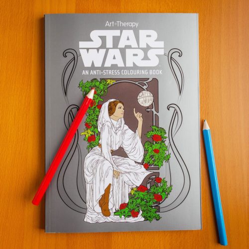 star wars art therapy colouring book 1