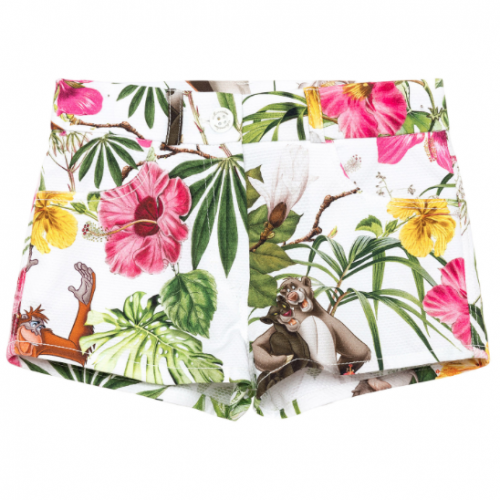 shorts piquet jungle Monnalisa SS 2018