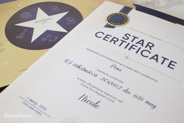 star certificate osr